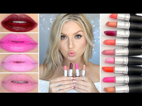 Top 10 MAC Lipsticks & Swatches! ♡ Nudes, Pinks, Oranges, Purples & Darks! - UCMpOz2KEfkSdd5JeIJh_fxw