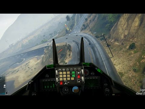 Next Gen GTA Online - Flying Jets in First Person! (Grand Theft Auto PS4 Gameplay) - UC36MGPfPwOWafAXauiV4LdA