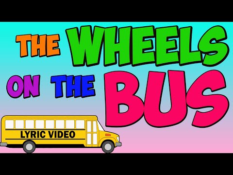 The Wheels On The Bus lyric video