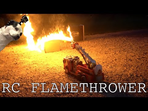 Flamethrower RC FIRETRUCK - UC7yF9tV4xWEMZkel7q8La_w
