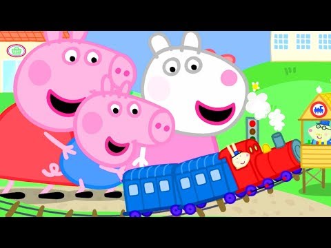 Peppa Pig Official Channel | Giant Peppa Pig and Suzy Sheep Visit Tiny Land