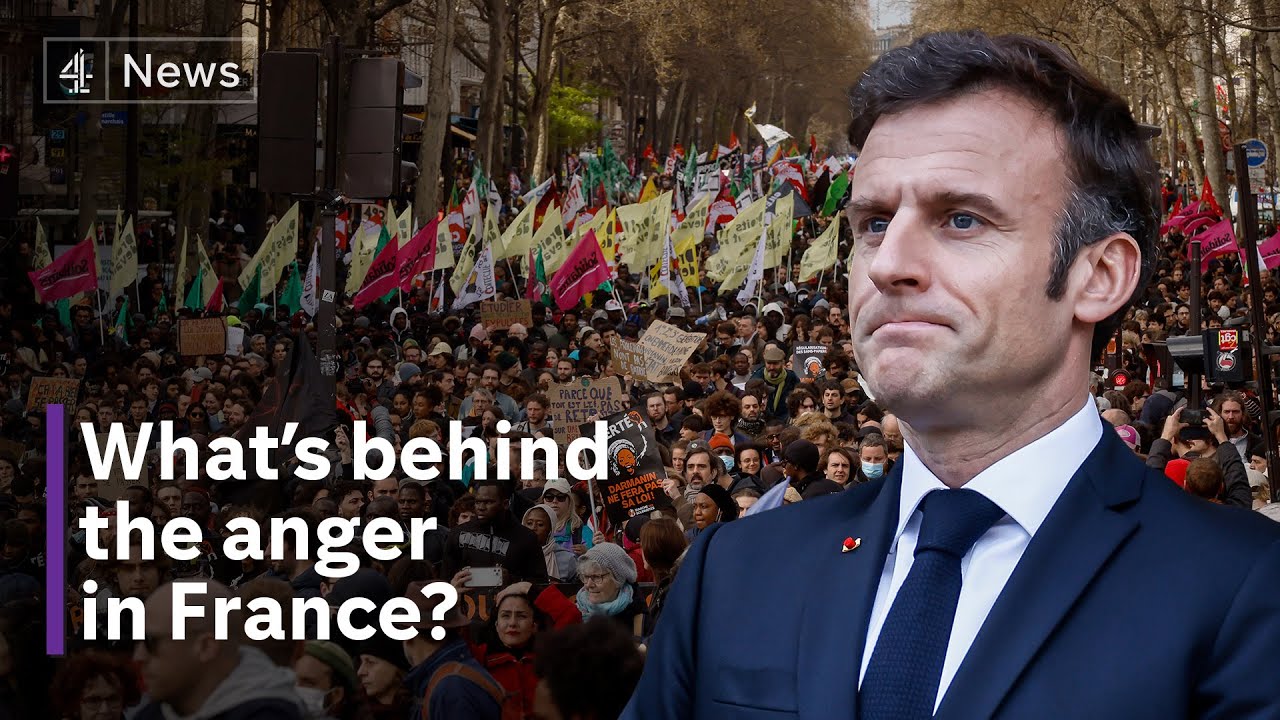 From pensions to drought – is there more to protests in France?
