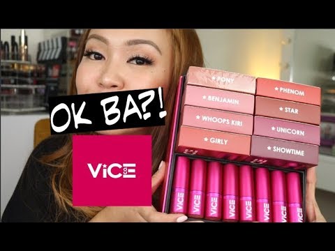 VICE COSMETICS REVIEW + SWATCHES (LAHAT NG SHADES!) - UCDGdRHdLtV7VS_nWg9C2RVA