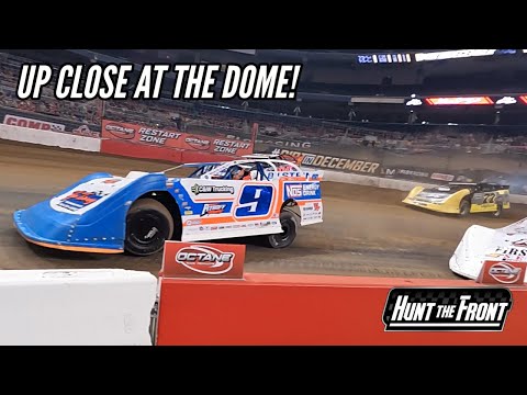 Tight Racing Inside The Dome! Gateway Dirt Nationals Night One - dirt track racing video image