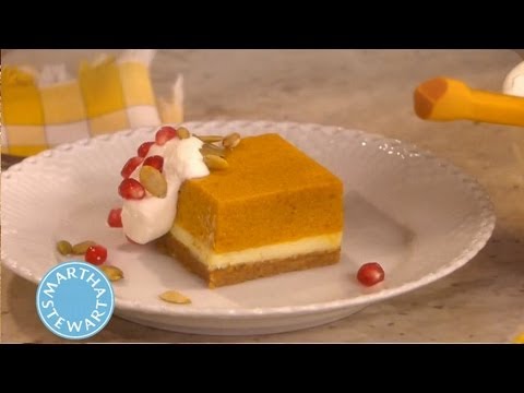 Pumpkin Mousse Cheesecake | Thanksgiving Recipes | Martha Stewart - UC6JBm9OAkpI6NUBV_NsLxTA