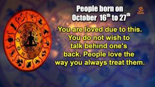 Basic Characteristics of people born between October 16th to October 27th