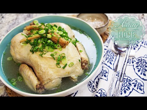 SamGyeTang Recipe : Korean Ginseng Chicken Soup, 삼계탕 (蔘鷄湯) - UCIvA9ZGeoR6CH2e0DZtvxzw