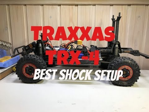 Traxxas TRX-4 How to do BEST shock setup for crawling and bashing. - UCAFMNUm8R6RELPaKuYmnG1A
