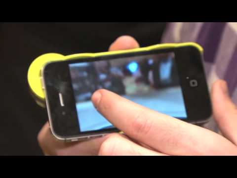 CES 2012: Kogeto Dot Panoramic iPhone Lens - UCftwRNsjfRo08xYE31tkiyw