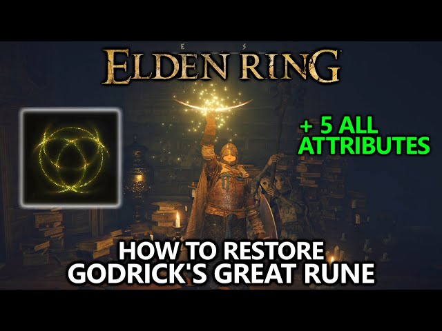 Elden Ring: How To Restore Great Rune