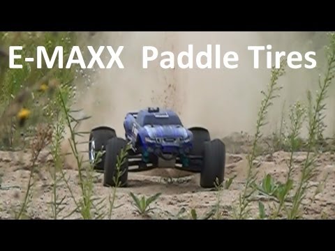 Traxxas E-maxx Brushless mamba monster and Paddle tires - UCX2-frpuBe3e99K7lDQxT7Q