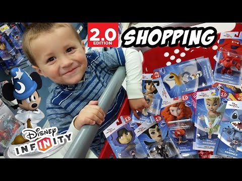 Disney Infinity Shopping w/ Chase! BAYMAX, Maleficent, Hiro + MORE 2.0 ORIGINALS! Crystal Mickey?? - UCC-RHF_77zQdKcA75hr5oTQ