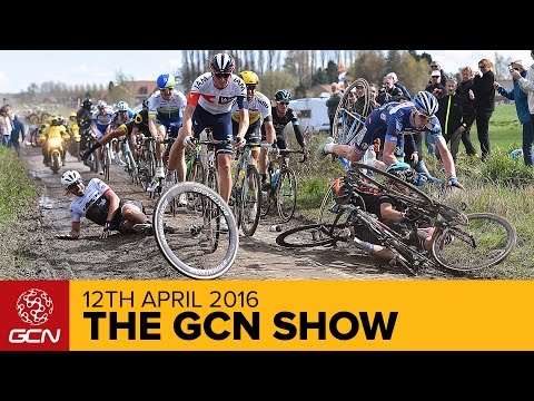 How Did Peter Sagan NOT Crash At Paris-Roubaix?! | The GCN Show Ep. 170 - UCuTaETsuCOkJ0H_GAztWt0Q