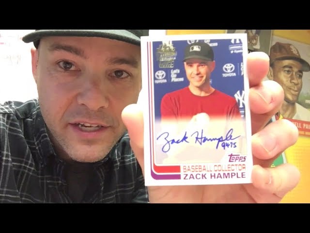 How to Get Your Own Zack Hample Baseball Card