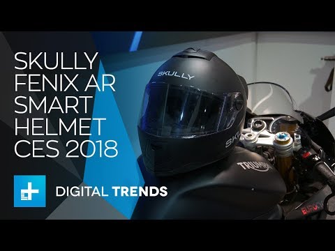 Skully Fenix AR Smart Motorcycle Helmet - Hands On at CES 2018 - UC8wXC0ZCfGt3HaVLy_fdTQw