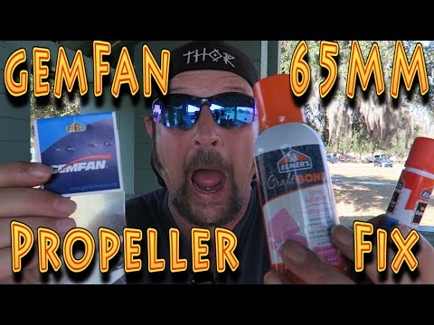 Repair: Micro FPV Gemfan 65mm ABS Propeller problem/ Fix!!! (01.01.2017) - UC18kdQSMwpr81ZYR-QRNiDg