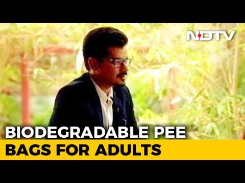 WATCH #WOW | Invention Of Biodegradable PEE BAGS In #India #Health #Special