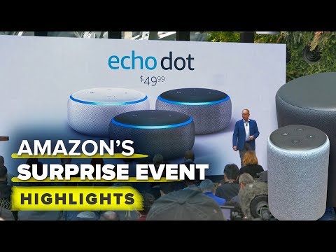 Amazon's surprise Echo event highlights: New Echos, Fire TV DVR and more - UCOmcA3f_RrH6b9NmcNa4tdg