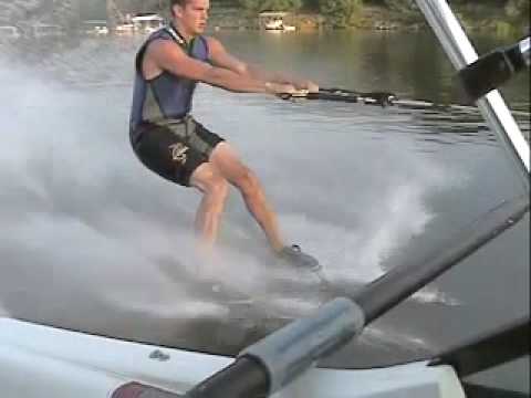 Morning Barefoot Skiing 2004 Pedernales River TX - UCTs-d2DgyuJVRICivxe2Ktg