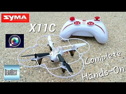 Syma X11C Quadcopter $37.99 - [Review & Outdoor Test] HD Camera - Gearbest.com - UCemr5DdVlUMWvh3dW0SvUwQ