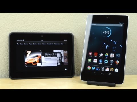 Review: Kindle Fire HD vs Nexus 7 - UCXGgrKt94gR6lmN4aN3mYTg