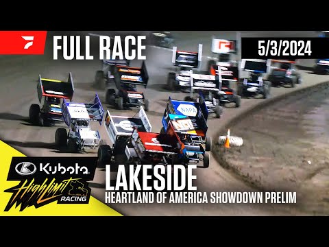 FULL RACE: Kubota High Limit at Lakeside Speedway 5/3/2024 - dirt track racing video image