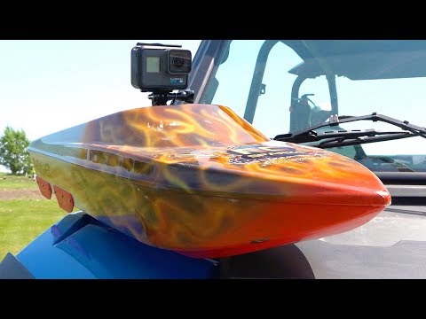 THRASHER WATER CLiMB CHALLENGE w/ GOPRO Hero 6 - Streamline RC Jetboat Action | RC ADVENTURES - UCxcjVHL-2o3D6Q9esu05a1Q