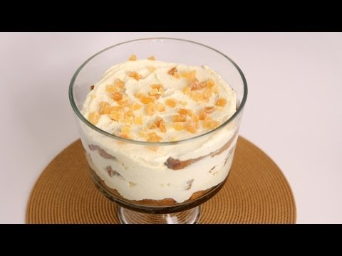 Gingerbread Tiramisu Trifle Recipe - Laura Vitale - Laura in the Kitchen Episode 511 - UCNbngWUqL2eqRw12yAwcICg