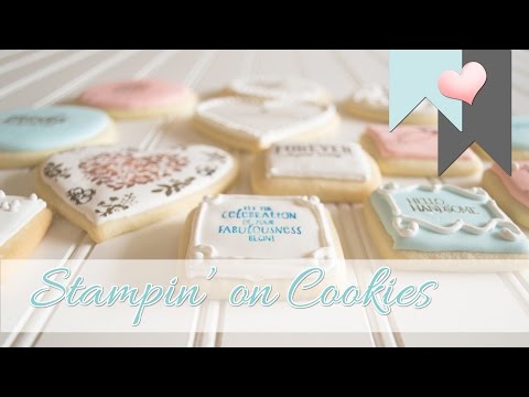 Stampin' on Cookies | Using Stampin' Up! Products