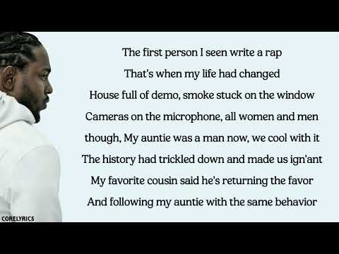 Kendrick Lamar - Auntie Diaries (lyrics)