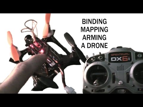 Binding, mapping, arming, Spectrum DX6i tramsnitter to Nano JJpro T1 Racing drone - UCXIEKfybqNoxxSpHYT_RVxQ