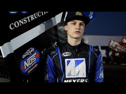 Corey Day makes World of Outlaws debut in California - dirt track racing video image