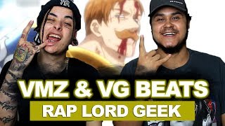 Rap Lord Geek | Escanor - Barba Branca - Freeza | Feat. Tauz & VG Beats | REACT / ANÁLISE VERSATIL