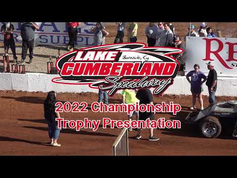 Lake Cumberland Speedway 2022 Championship Trophy Presentation April 15, 2023 - dirt track racing video image