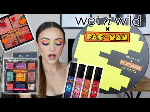 WET N WILD x PAC-MAN Collection | TRY ON REVIEW - UC8v4vz_n2rys6Yxpj8LuOBA