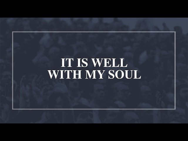 Sovereign Grace Music: It Is Well With My Soul