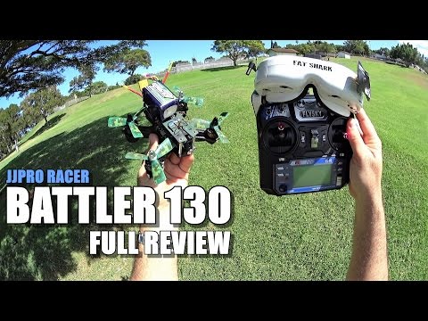 JJRC BATTLER 130 FPV Racer - Full Review - [Unbox, Inspection, Flight/Crash Test, Pros & Cons] - UCVQWy-DTLpRqnuA17WZkjRQ