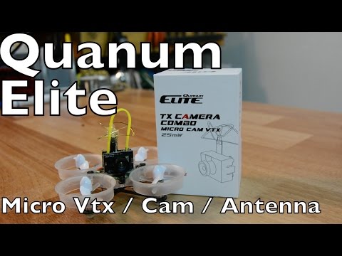 Quanum ELITE QB58 TX CAMERA COMBO Micro Cam VTX 25mW 40CH 5.8GHz (NTSC) - UCTa02ZJeR5PwNZK5Ls3EQGQ