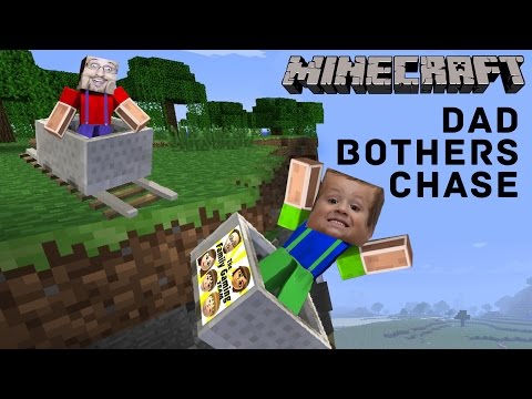 3 Yr Old Chase plays MINECRAFT PE & Dad Bothers Him... A Lot!  Roller Coaster Push (FGTEEV Gameplay) - UCC-RHF_77zQdKcA75hr5oTQ