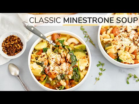 MINESTRONE SOUP RECIPE | easy vegetable soup - UCj0V0aG4LcdHmdPJ7aTtSCQ