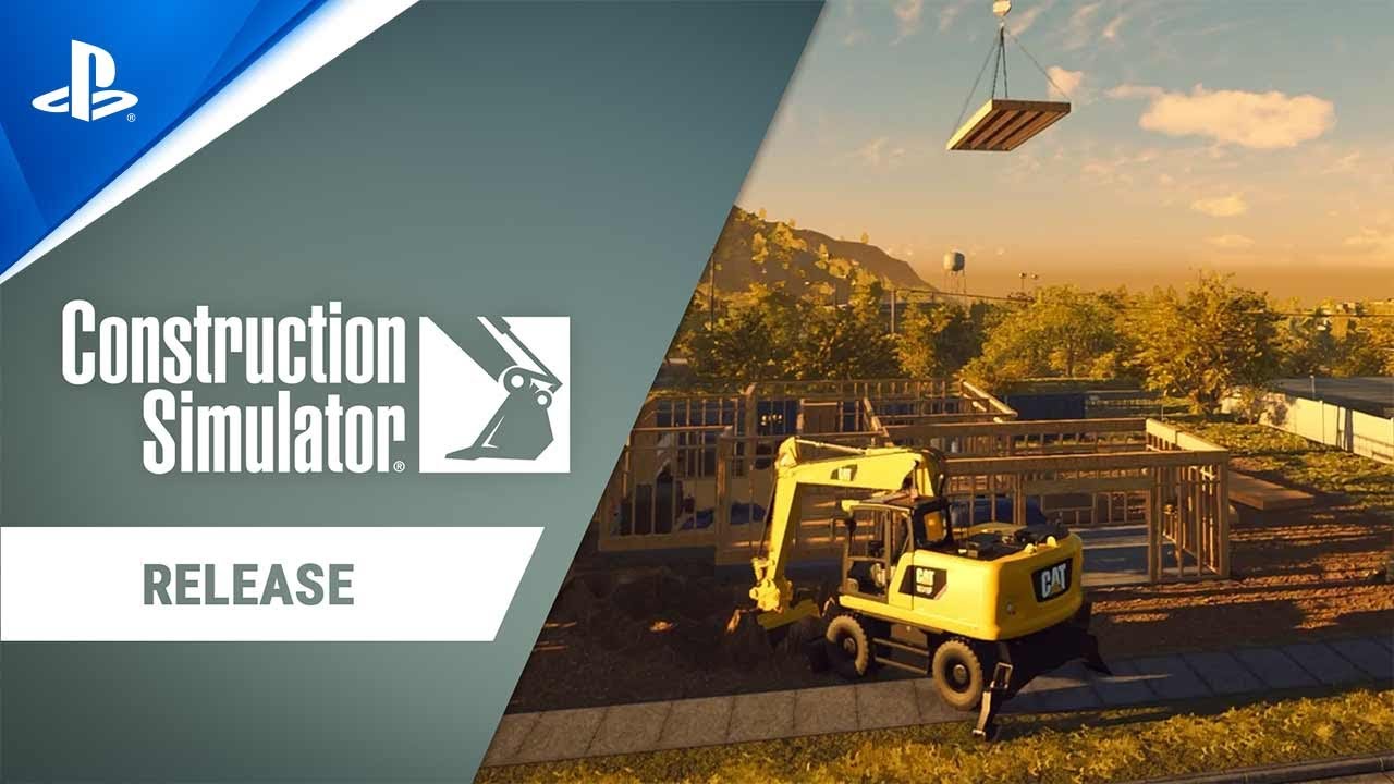 Construction Simulator – Release Trailer | PS5 & PS4 Games