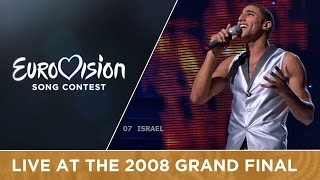 Boaz - The Fire In Your Eyes (Israel) Live 2008 Eurovision Song Contest