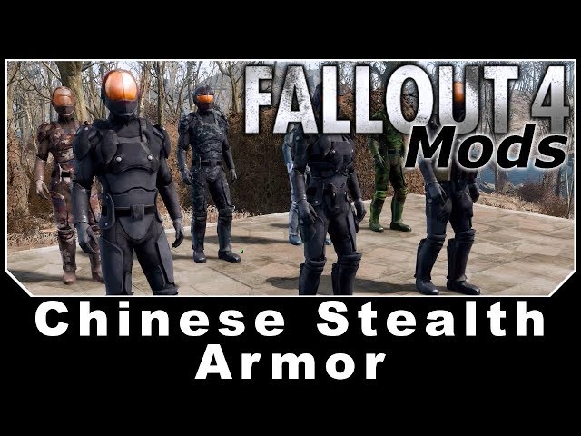 Fallout 4 Chinese Stealth Armor - Top 7 Best Mods