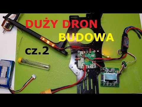 DRON Duży i Budżetowy cz.2 - BUDOWA  - FC i LED + test - UCAe4NOsH35j3e2_IcMKelDQ