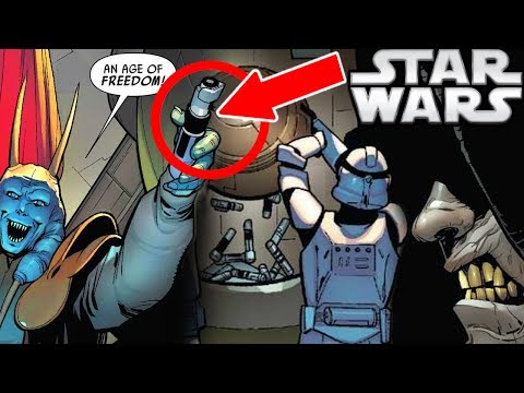 How Palpatine Destroyed Yoda's Lightsaber in Revenge of the Sith (canon) - Star Wars Explained - UC8CbFnDTYkiVweaz8y9wd_Q