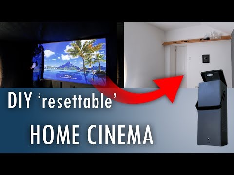 Make an Easily-Reset Home Cinema - ft. 4K laser projector CineBeam - UCUQo7nzH1sXVpzL92VesANw