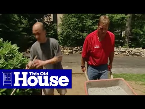 How to Lay a Brick Paver Walkway | This Old House - UCUtWNBWbFL9We-cdXkiAuJA