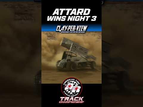 CPV SHORTS | Another Attard Wins Night 3! #speedway #speedweek #sprintcarracing #dirttrackracing - dirt track racing video image