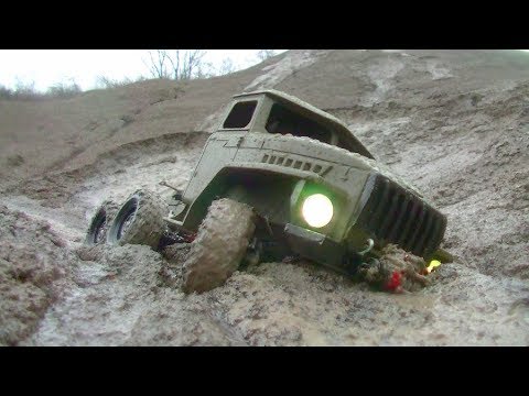RC URAL 4320 IN MUD! INCREDIBLE RC OUTDOOR ACTION! COOL HANDMADE VEHICLES - UCT4l7A9S4ziruX6Y8cVQRMw