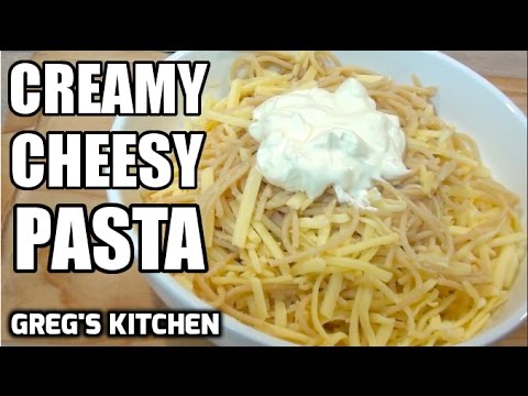 CHEESY SOUR CREAM PASTA RECIPE - Greg's Kitchen - UCGXHiIMcPZ9IQNwmJOv12dQ